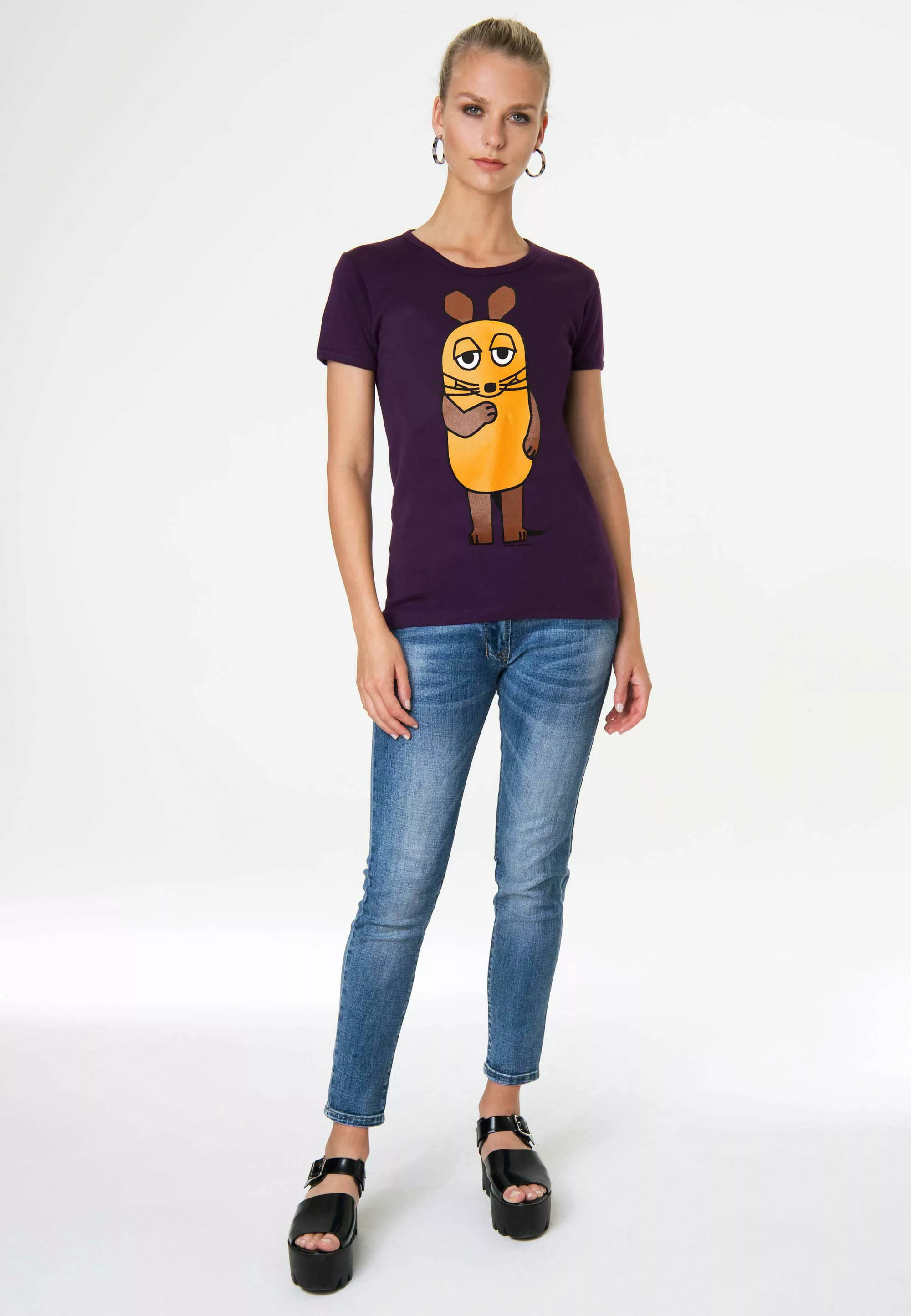LOGOSHIRT T-Shirt "Die Sendung mit der Maus", mit lizenziertem Design günstig online kaufen