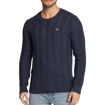 Tommy Jeans  Pullover Dunkelblau cable günstig online kaufen