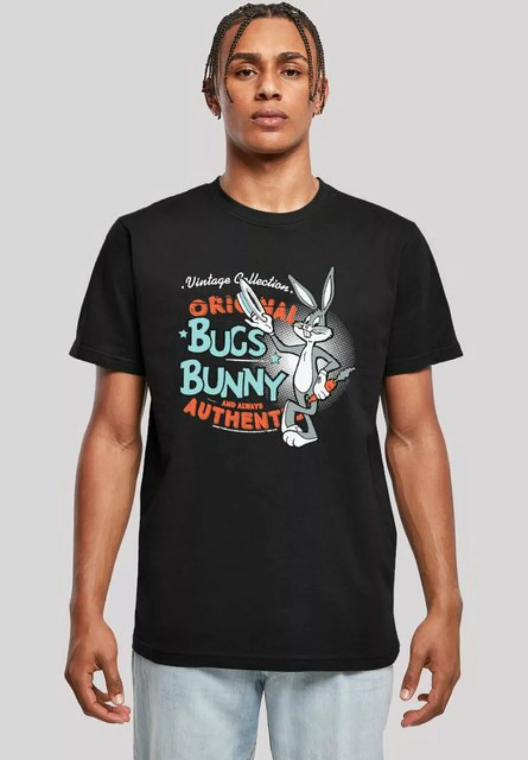 F4NT4STIC T-Shirt Looney Tunes Vintage Bugs Bunny Herren,Premium Merch,Regu günstig online kaufen