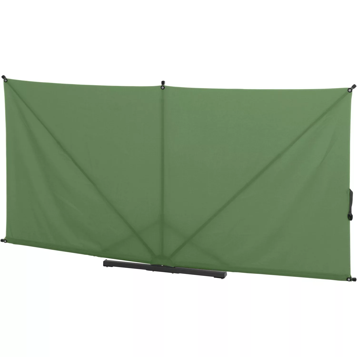 Siena Garden faltbarer Sichtschutz Ben 150 cm x 280 cm Olive günstig online kaufen