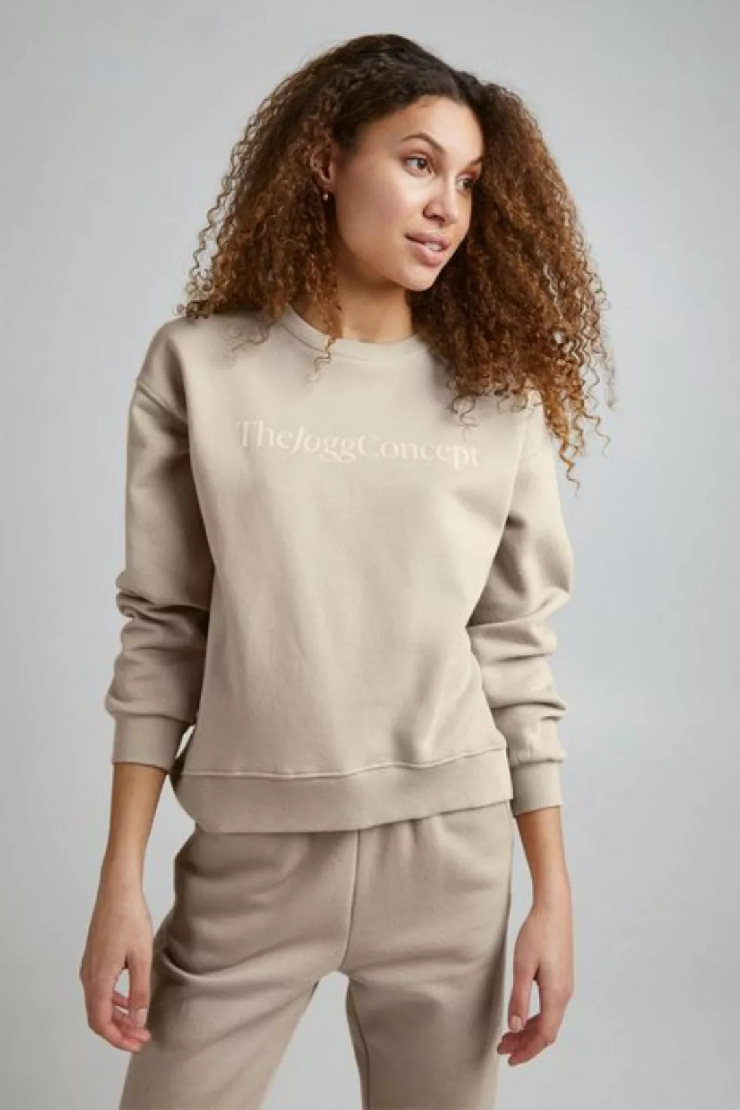 TheJoggConcept Sweatshirt JCSAFINE SWEATSHIRT - 22800015 Sportlicher Sweate günstig online kaufen