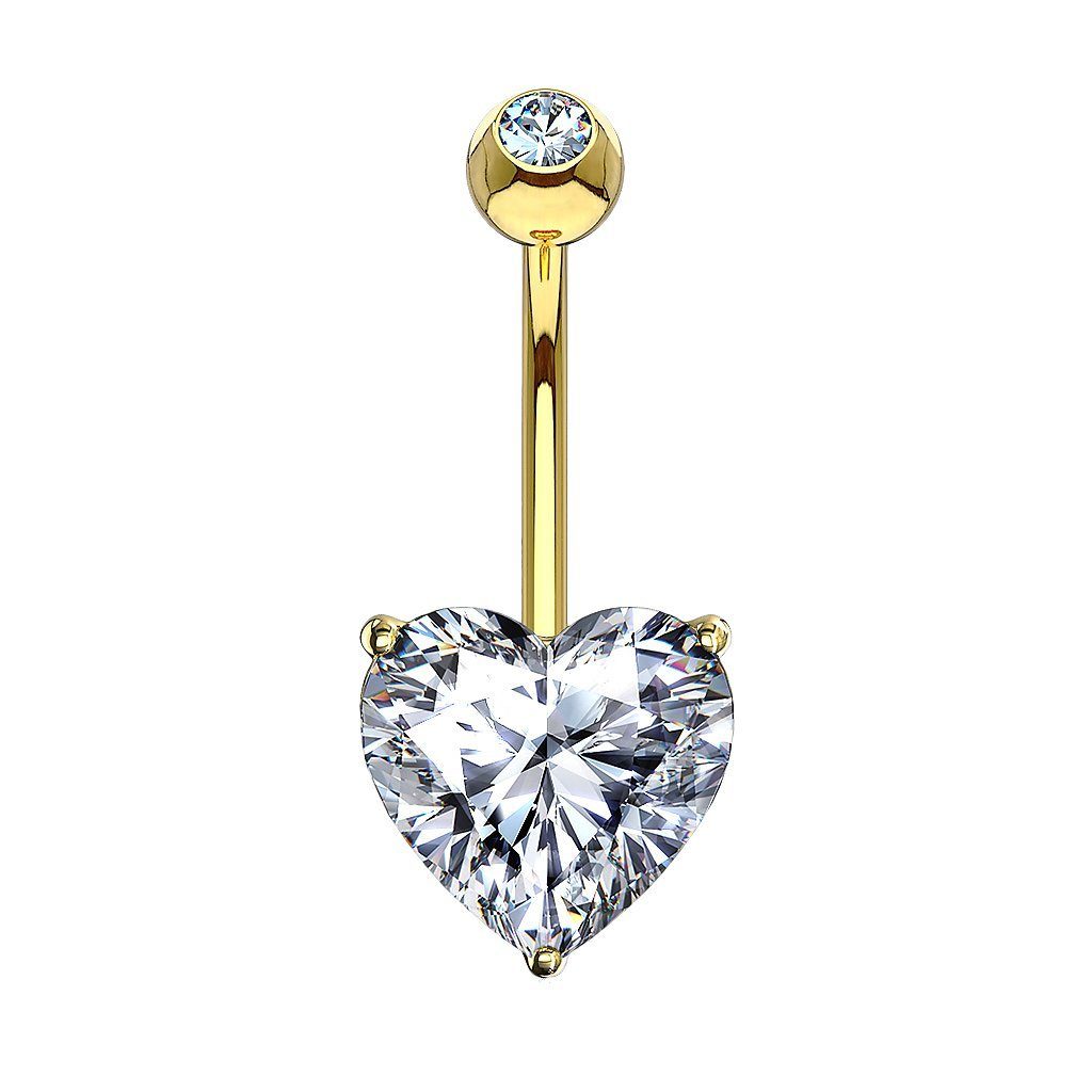 Taffstyle Bauchnabelpiercing Piercing 14 Karat 585 günstig online kaufen