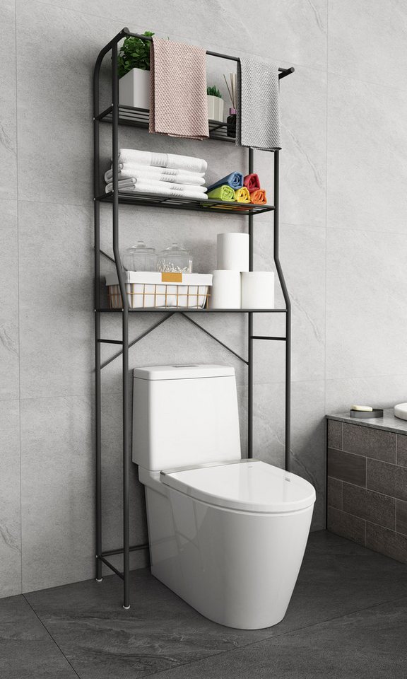 VCM Waschmaschinenumbauschrank WC Bad Toilette Überbau Schrank Tubas (1-St) günstig online kaufen