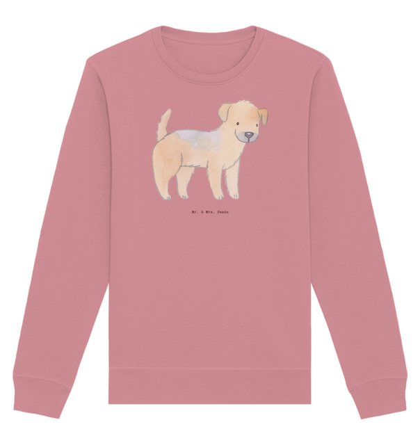 Mr. & Mrs. Panda Longpullover Größe S Border Terrier Moment - Canyon Pink - günstig online kaufen