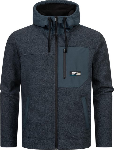 Ragwear Fleecejacke Brodney Stylische Herren Übergangsjacke mit Brusttasche günstig online kaufen