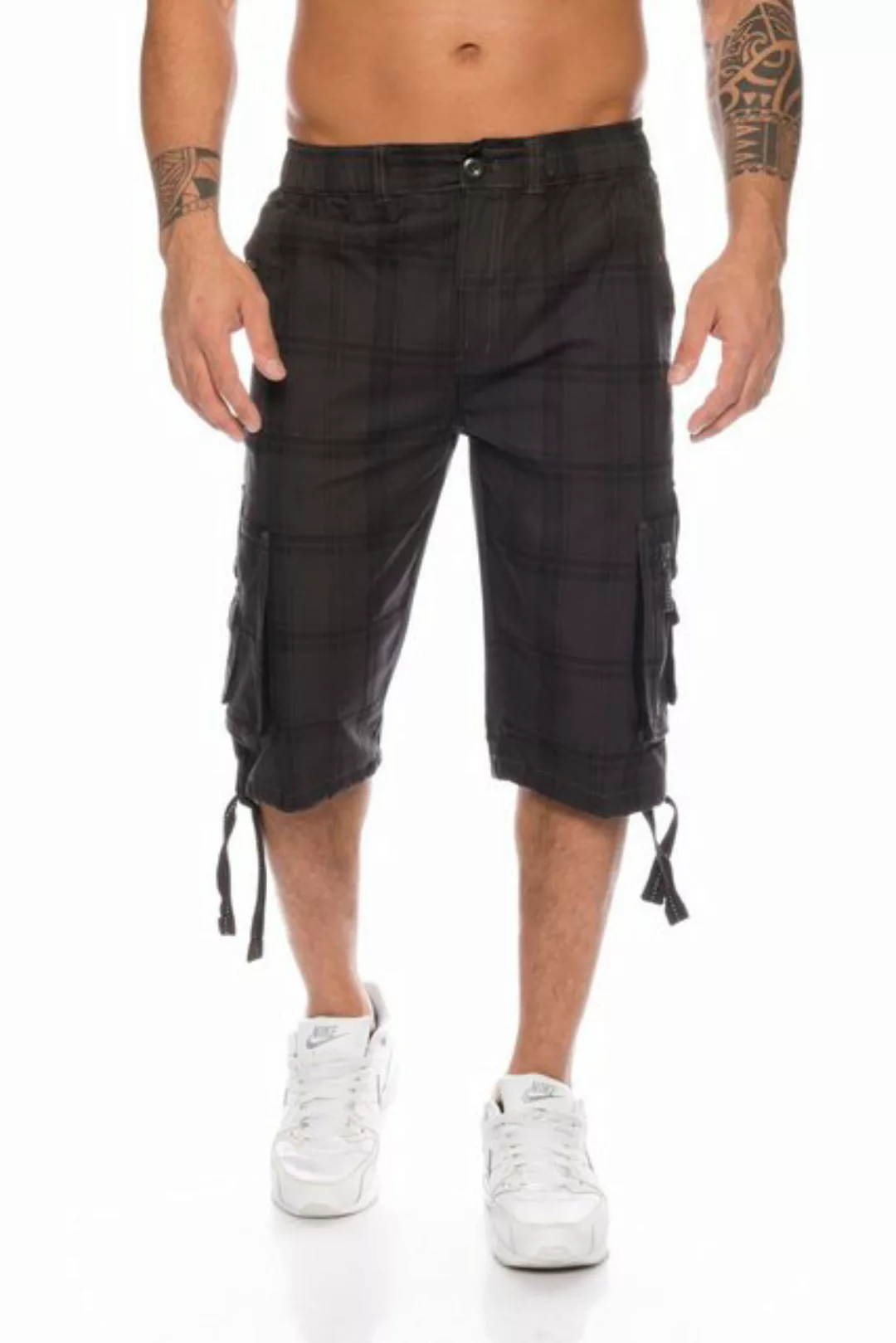 Kendindza Cargoshorts 3/4 Bermuda Shorts Herren, Kurze Hose Herren, Cargobe günstig online kaufen