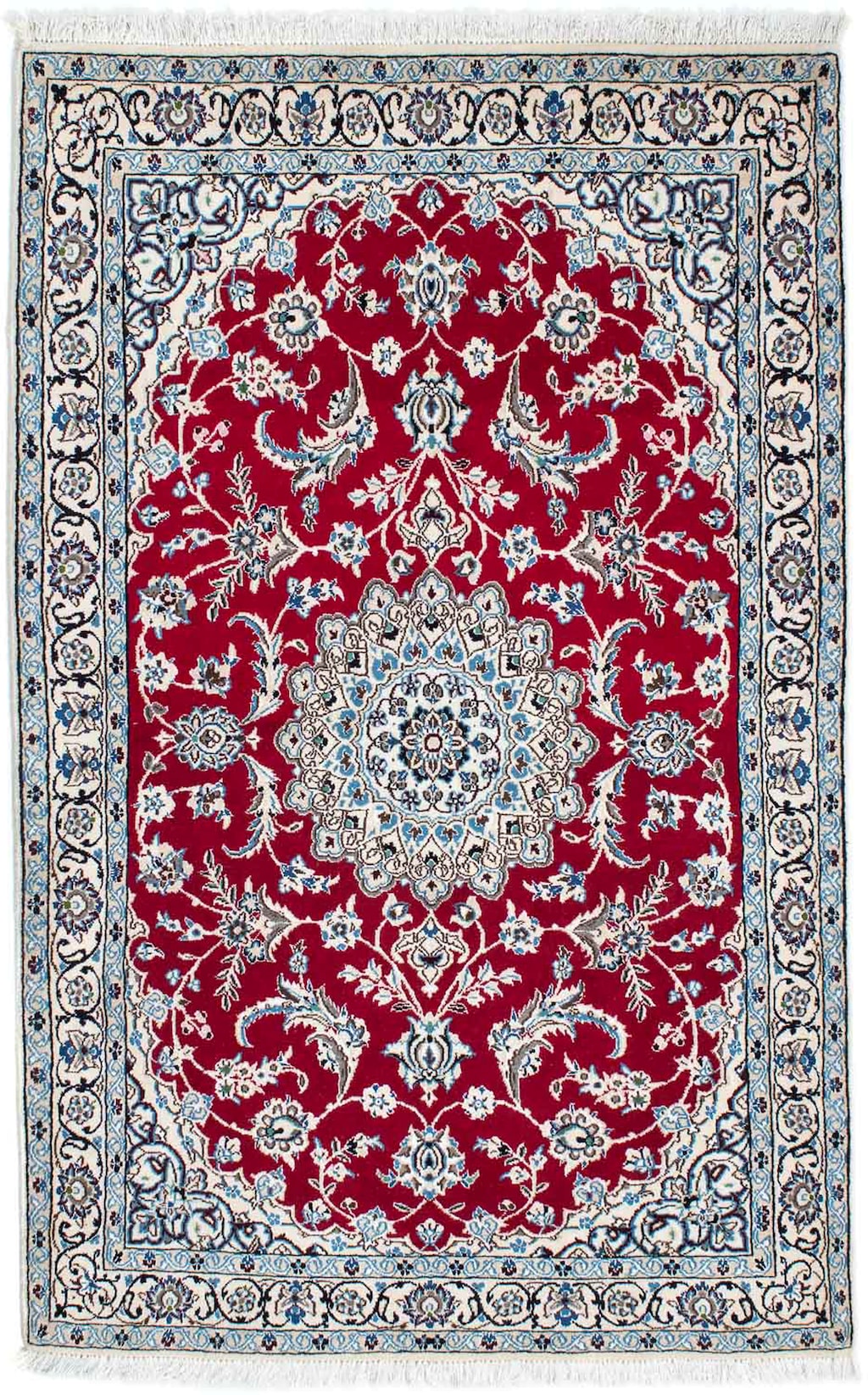 morgenland Orientteppich »Perser - Nain - Royal - 179 x 110 cm - rot«, rech günstig online kaufen