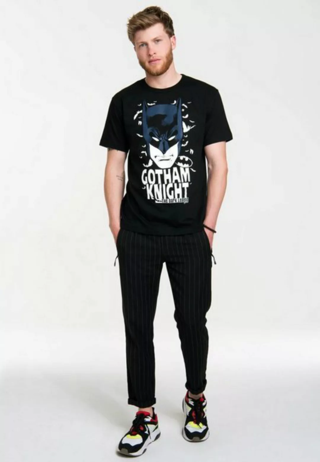 LOGOSHIRT T-Shirt Batman - Gotham Knight mit coolem Frontprint günstig online kaufen