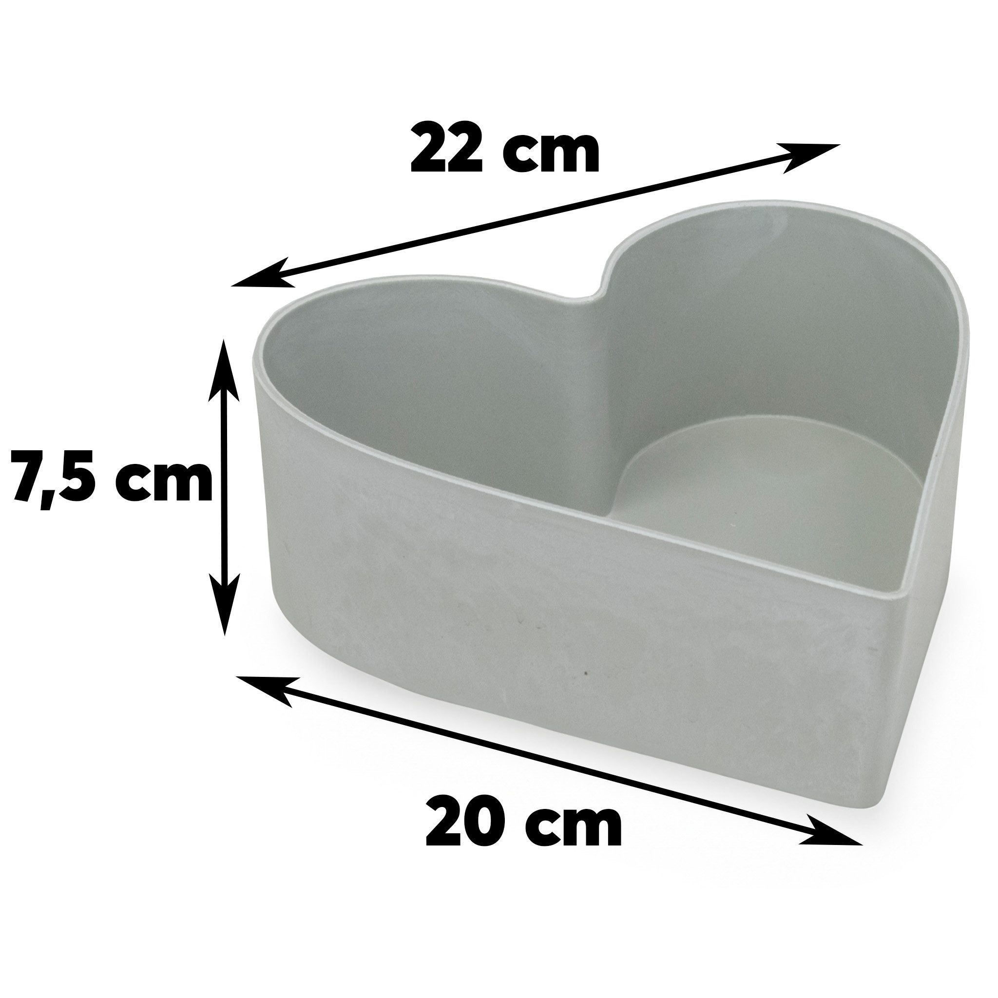 matches21 HOME & HOBBY Blumentopf Herz günstig online kaufen