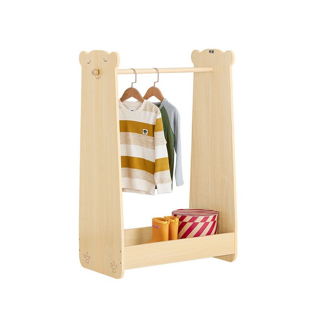 SoBuy Kinderkleiderschrank KMB102 Kleiner Schrank Möbel in Kinderzimmer günstig online kaufen