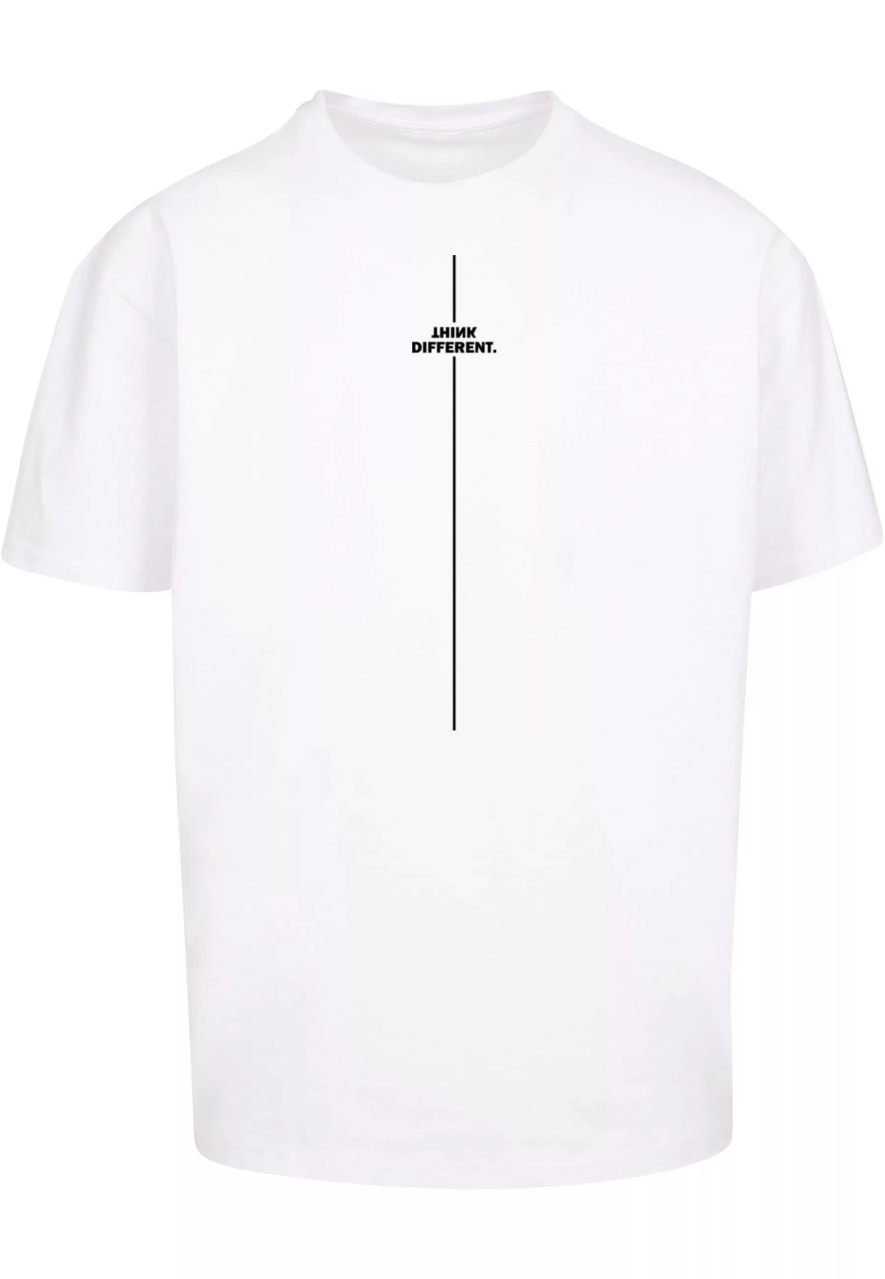 Merchcode T-Shirt "Merchcode Herren Think Different Heavy Oversized Tee" günstig online kaufen