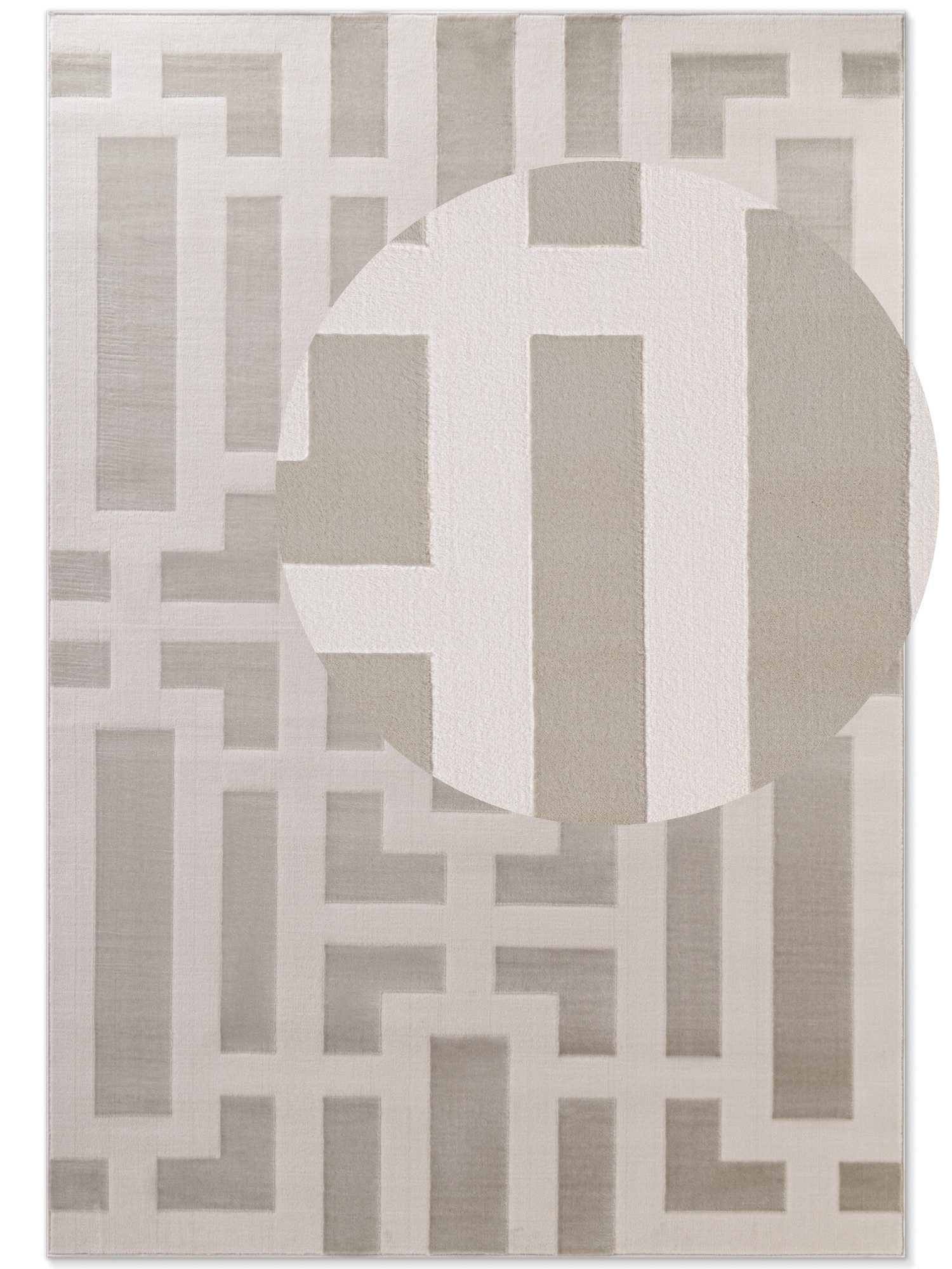ELLE DECORATION Designteppich »Onyx«, rechteckig, 9 mm Höhe, Wohnzimmer, Sc günstig online kaufen
