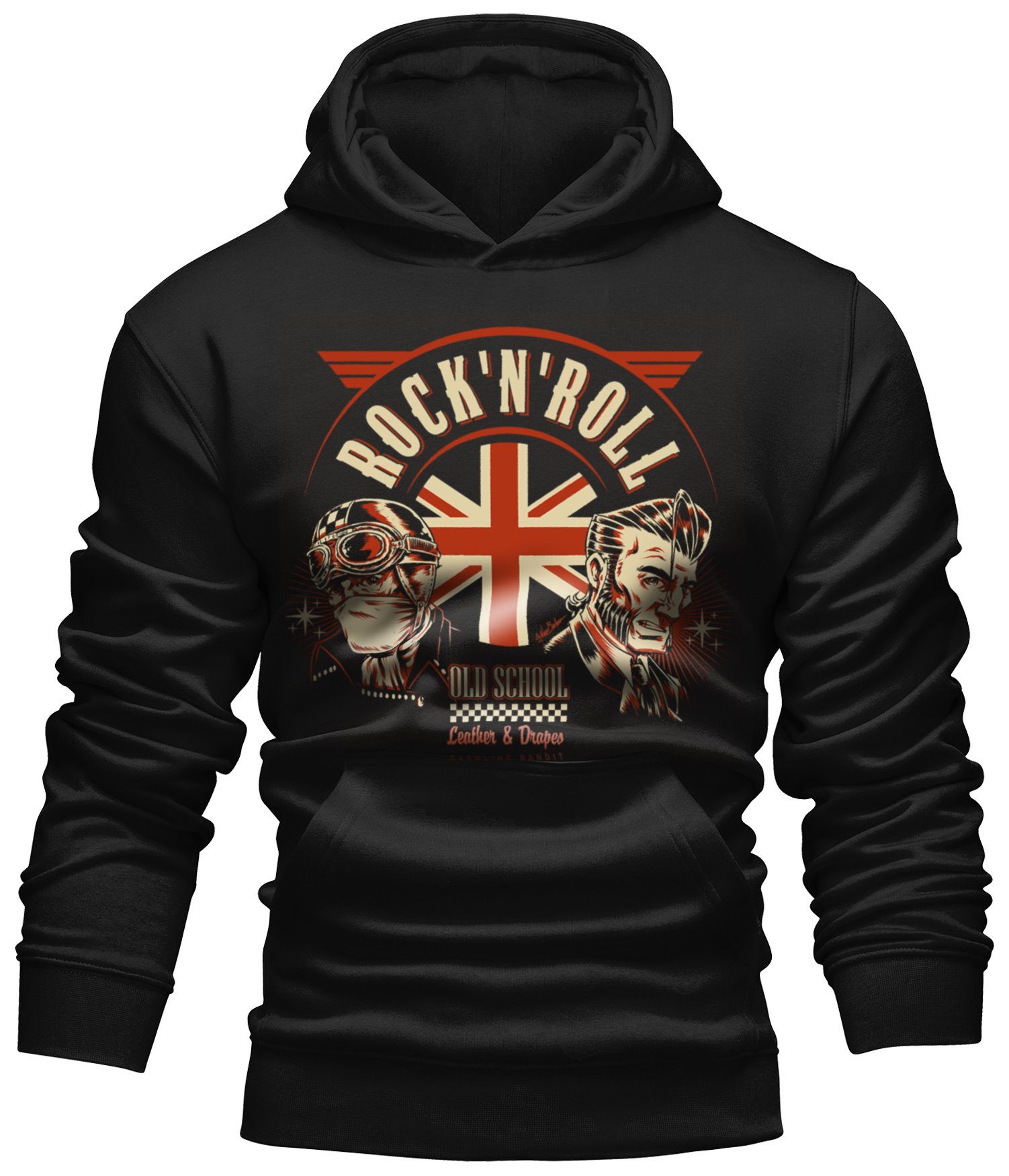 GASOLINE BANDIT® Kapuzensweatshirt United Kingdom Rock'n günstig online kaufen