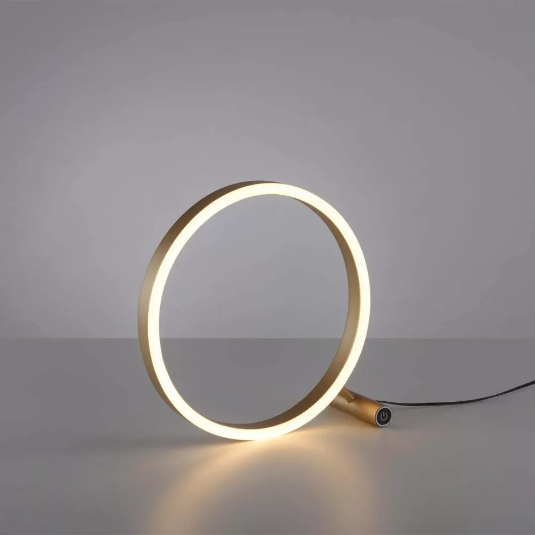 LED Tischleuchte Ritus in Gold 11,5W 1420lm günstig online kaufen