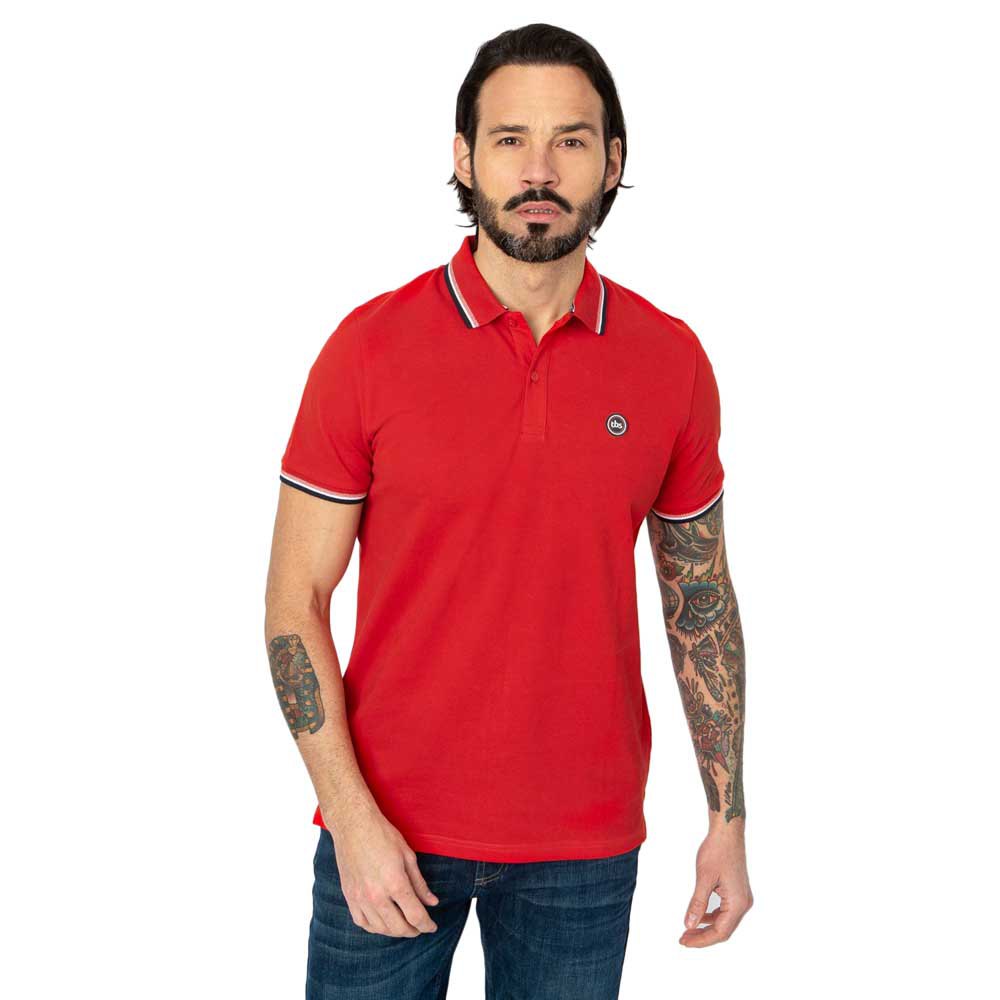 Tbs Yvanepol Kurzarm-polo 2XL Red günstig online kaufen