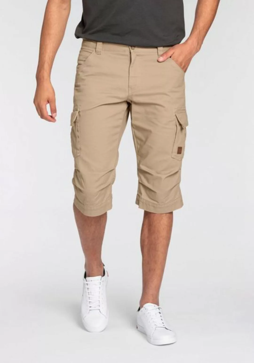 Bruno Banani Jeansbermudas, schmale Passform, gerade Beinform, mit Cargotas günstig online kaufen