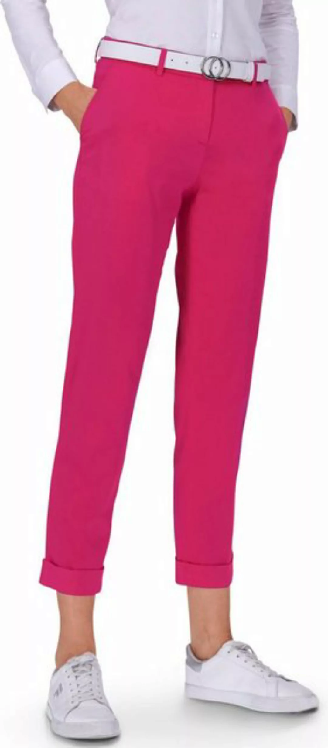 Brax 7/8-Hose BRAX 7/8 Hose Maron pink Slim Fit Ultra Light Baumwoll-Stretc günstig online kaufen