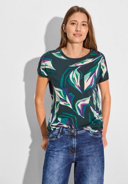 Cecil Print-Shirt mit All-Over Print günstig online kaufen