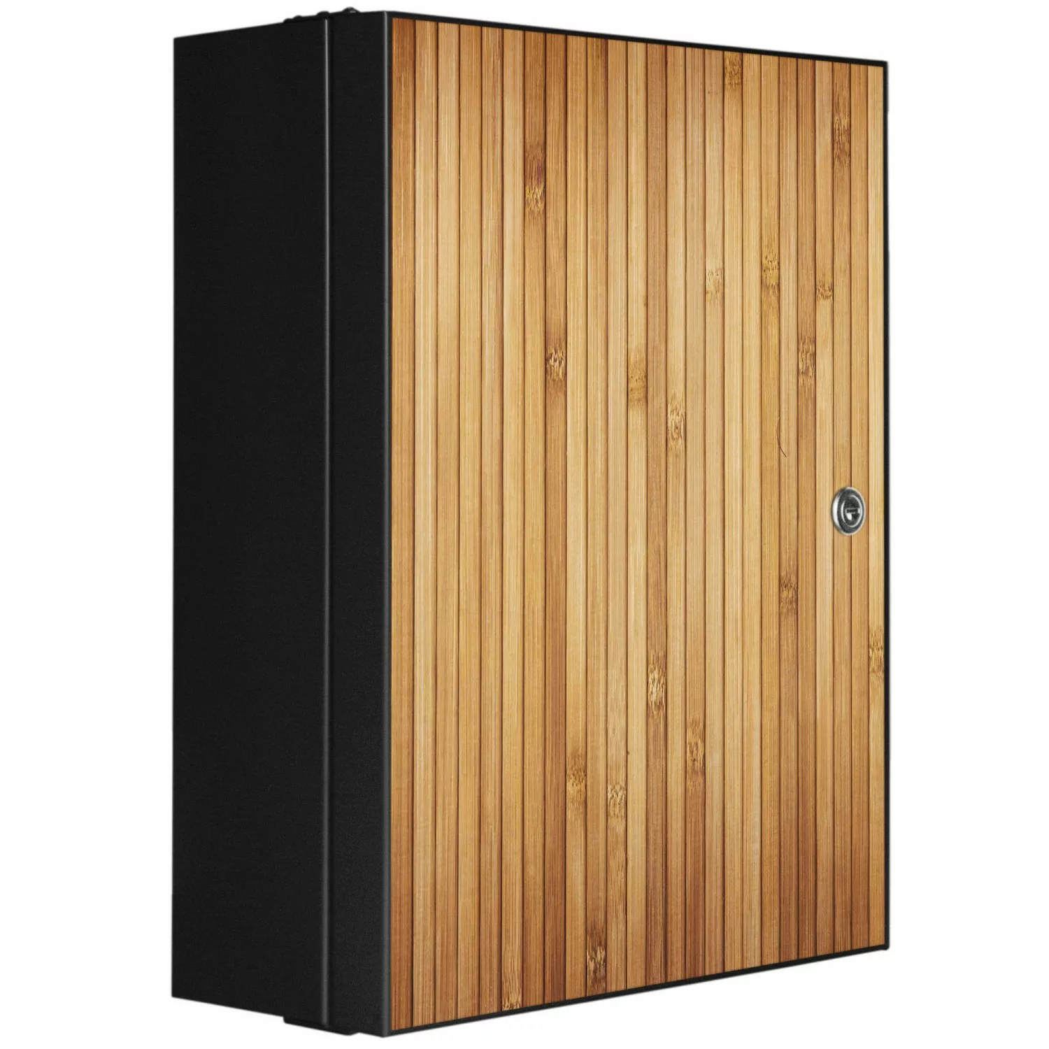 Banjado XXL Medizinschrank Abschliessbar 35x46x15cm Arzneischrank Anthrazit günstig online kaufen