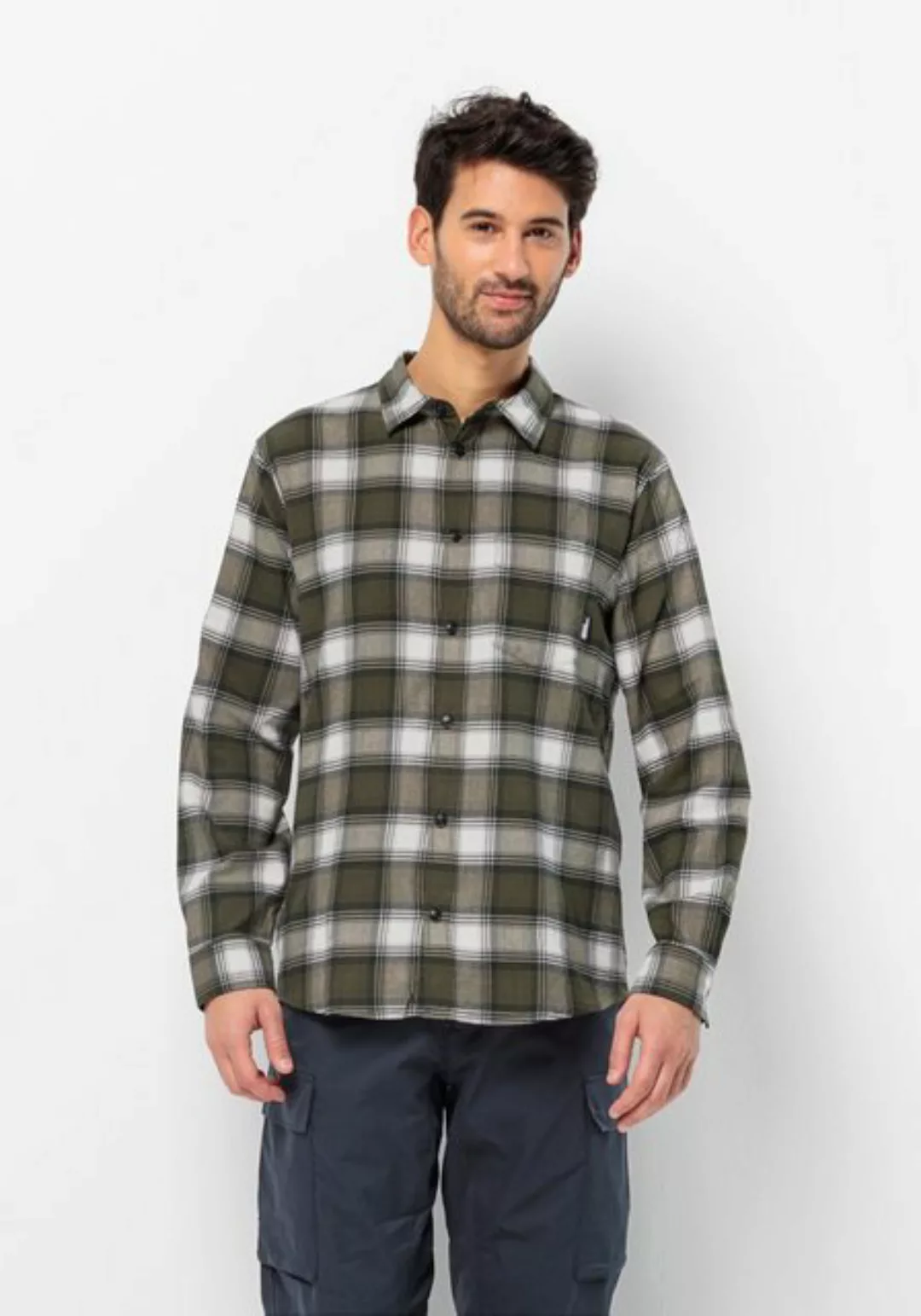 Jack Wolfskin Flanellhemd "WANDERWEG SHIRT M" günstig online kaufen