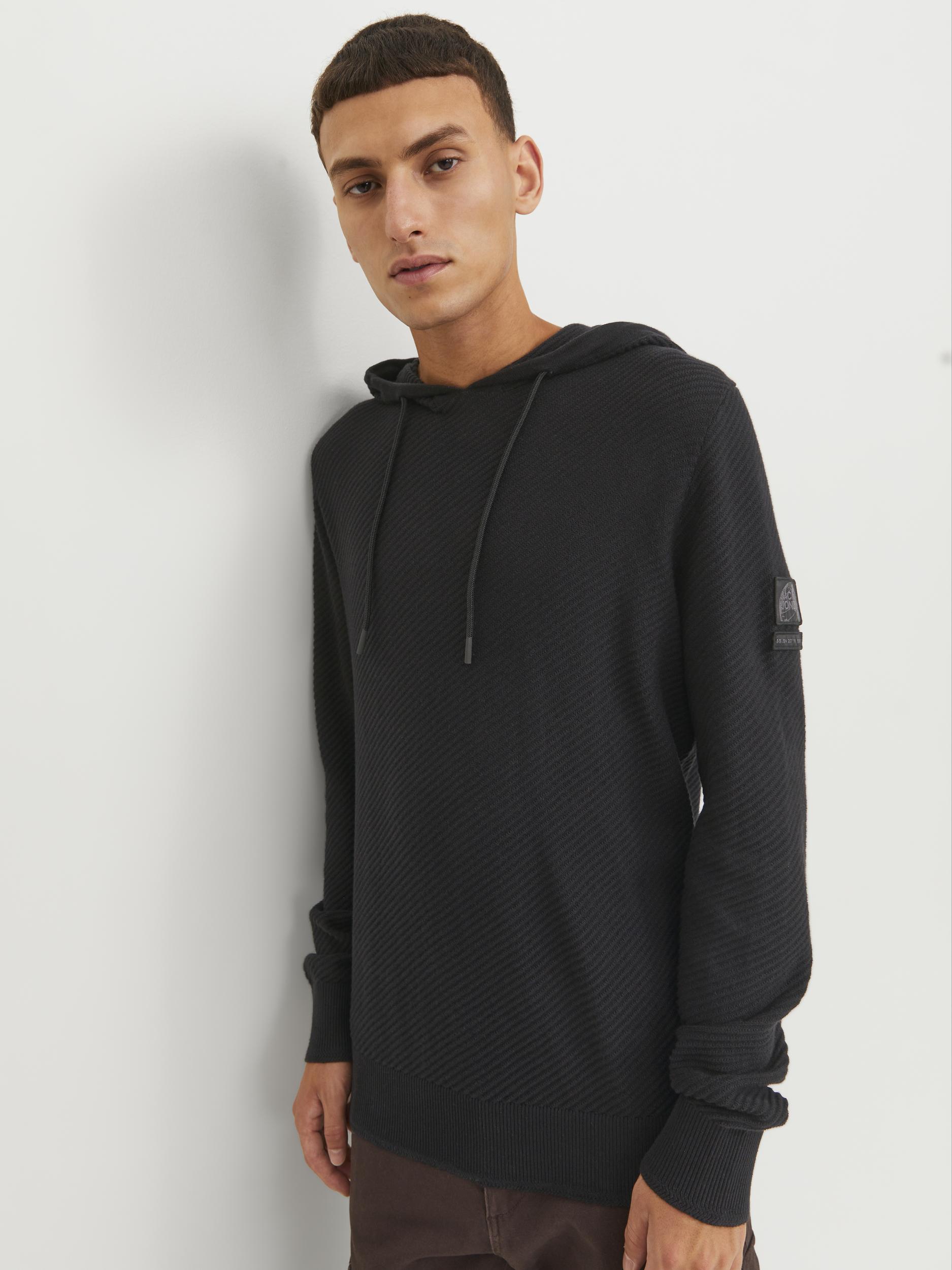 Jack & Jones Kapuzenpullover JCOCLASSIC TWILL KNIT HOOD SN günstig online kaufen