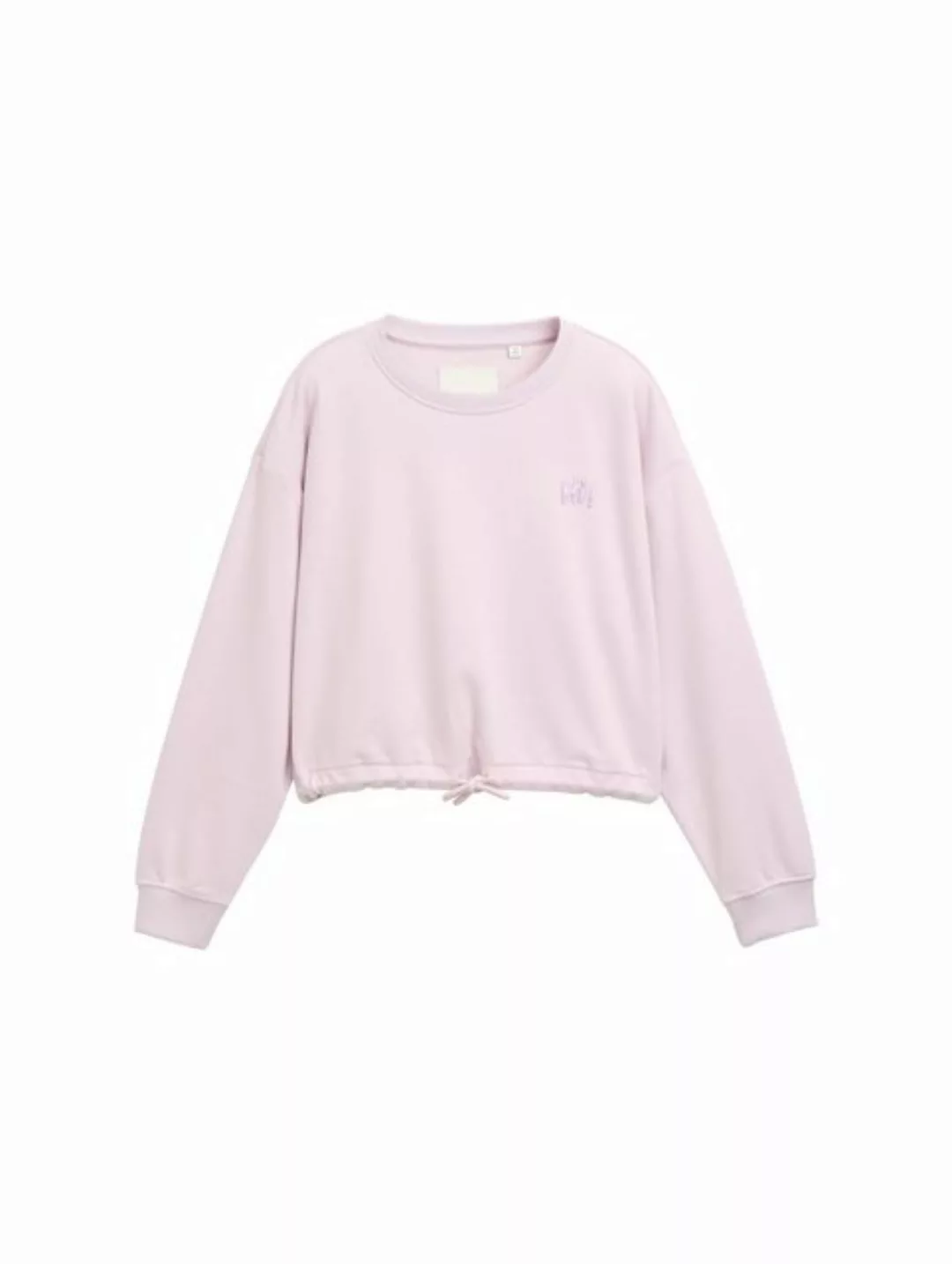 TOM TAILOR Sweatshirt Cropped Sweatshirt mit Print günstig online kaufen