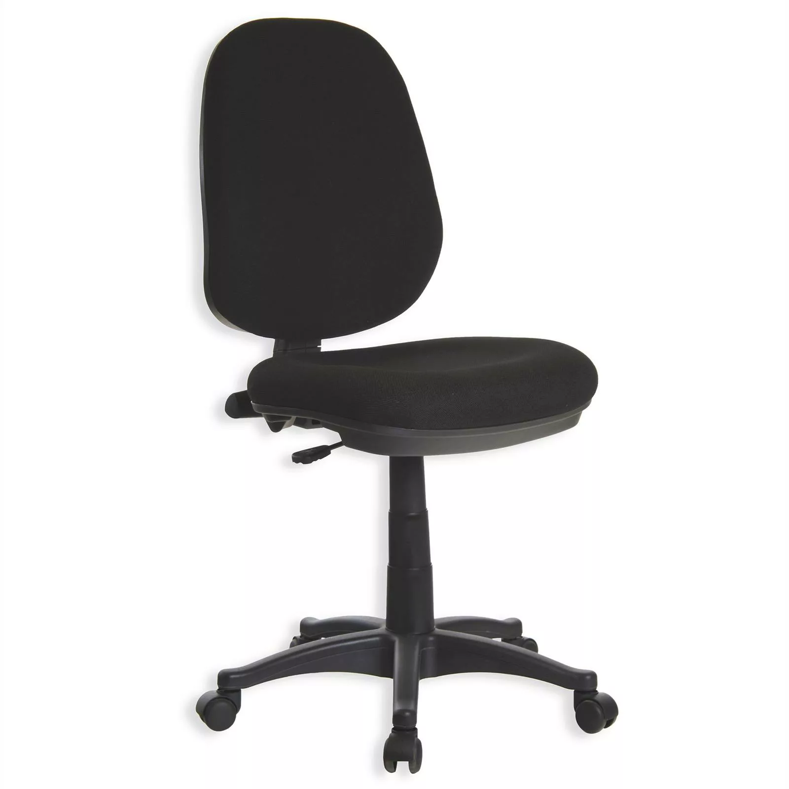 Bürodrehstuhl Edwin, schwarz mit Sitzhöhenverstellung günstig online kaufen