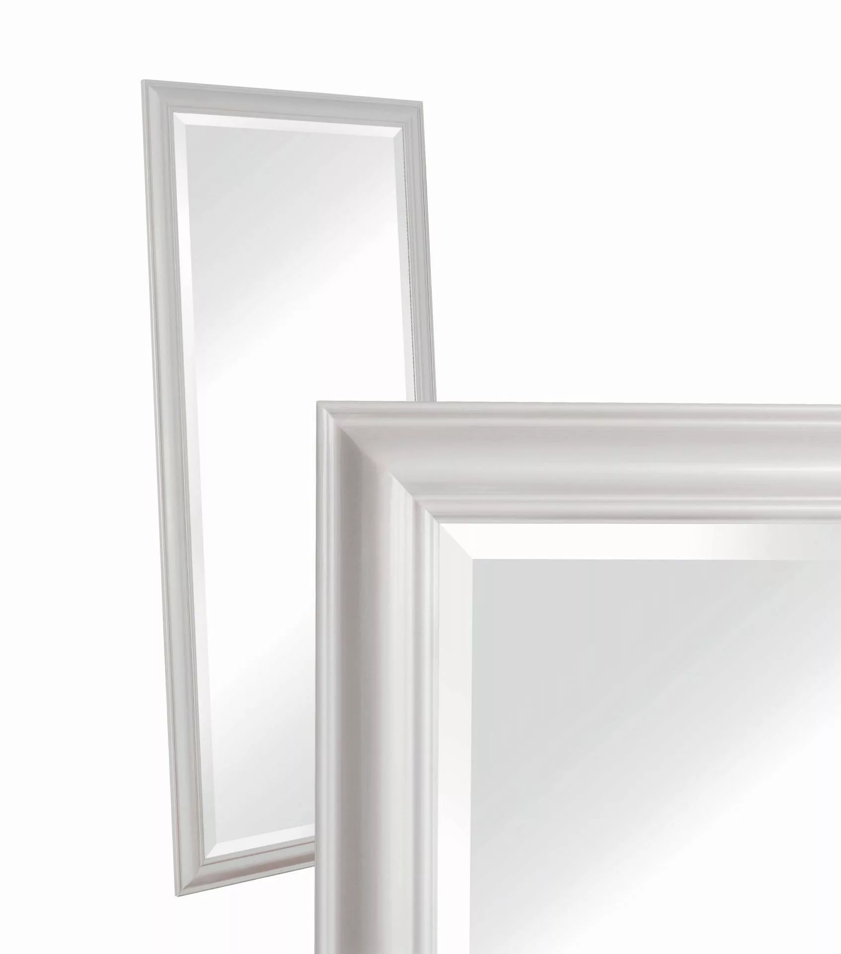 dasmöbelwerk Wandspiegel Wandspiegel Schlicht Weiß 180x80 günstig online kaufen