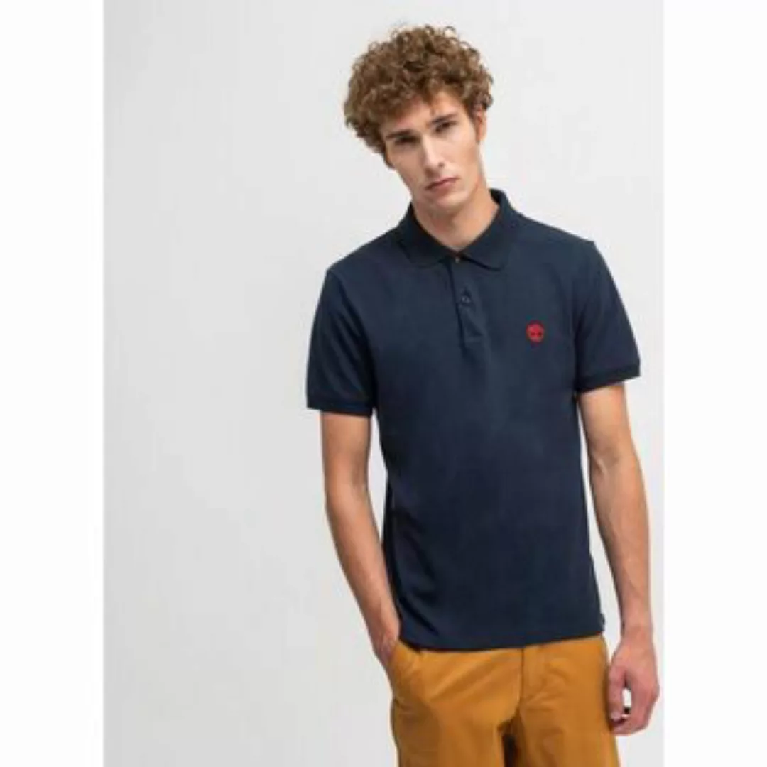Timberland  T-Shirts & Poloshirts TB0A2DJE - SLEEVE STRETCH POLO-4331 DARK günstig online kaufen