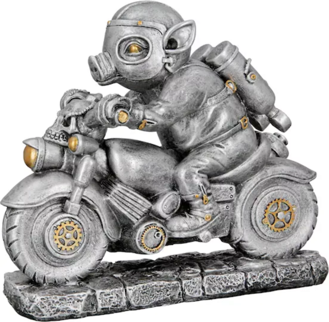 Casablanca by Gilde Tierfigur »Skulptur Steampunk Motor-Pig« günstig online kaufen