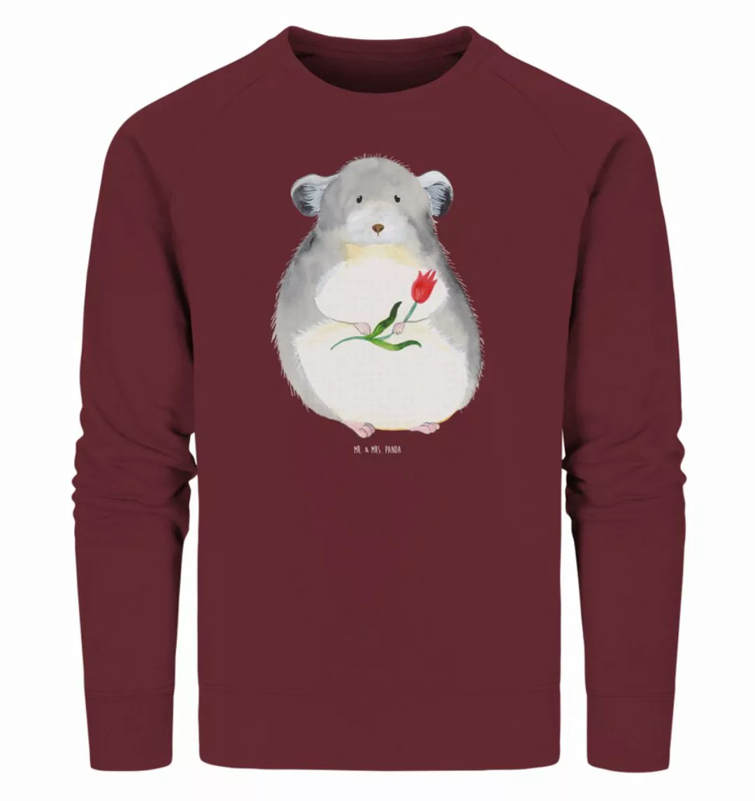 Mr. & Mrs. Panda Longpullover Chinchilla Blume Größe M - Burgundy - Geschen günstig online kaufen