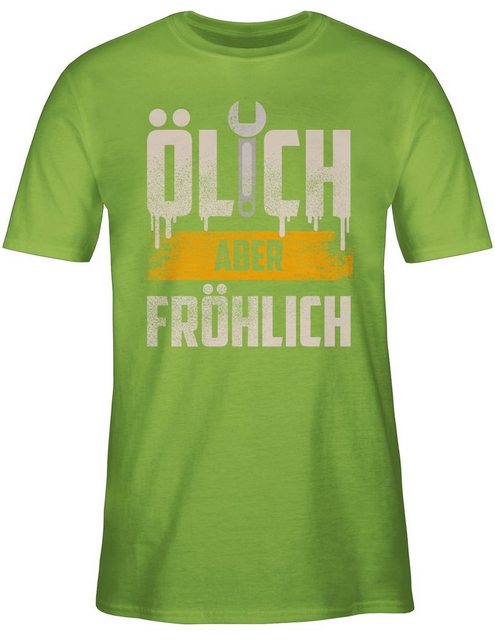 Shirtracer T-Shirt Ölich aber fröhlich Handwerker Geschenke günstig online kaufen