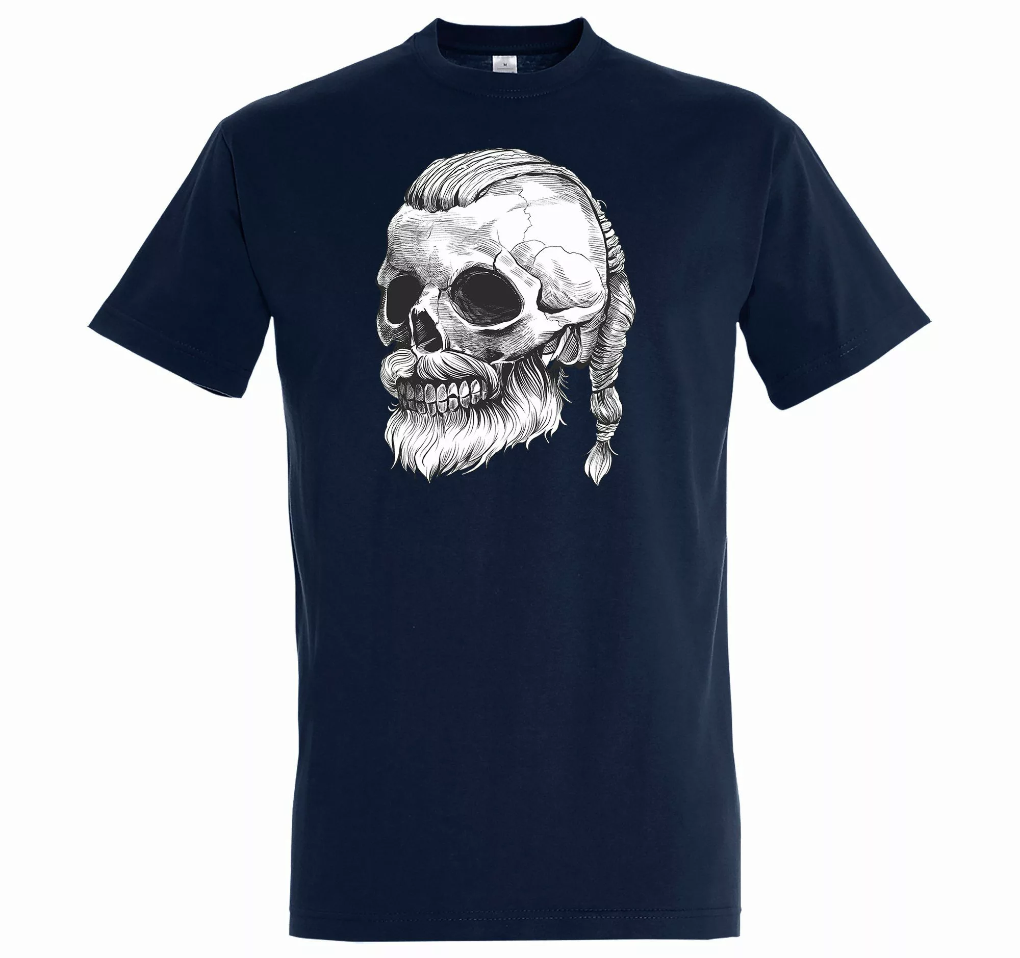 Youth Designz T-Shirt Viking Totenkopf Schädel günstig online kaufen