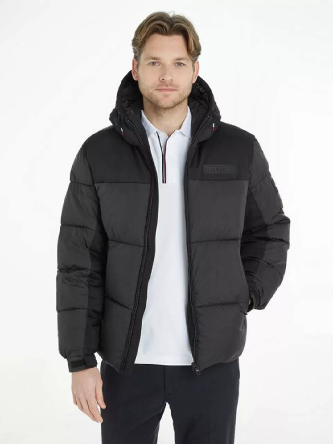 Tommy Hilfiger Steppjacke "NEW YORK HOODED JACKET", mit Kapuze günstig online kaufen