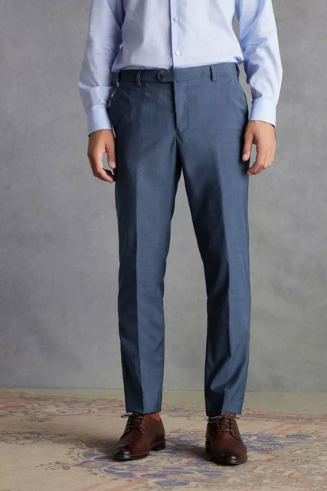 Next Stoffhose Signature Tollegno Stoffanzug: Hose – Tailored Fit (1-tlg) günstig online kaufen