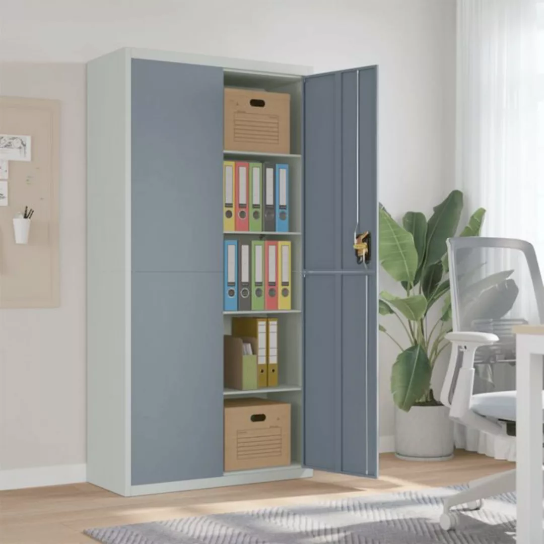 vidaXL Aktenschrank Aktenschrank Büroschrank Home Office Ablage Büro Anthra günstig online kaufen