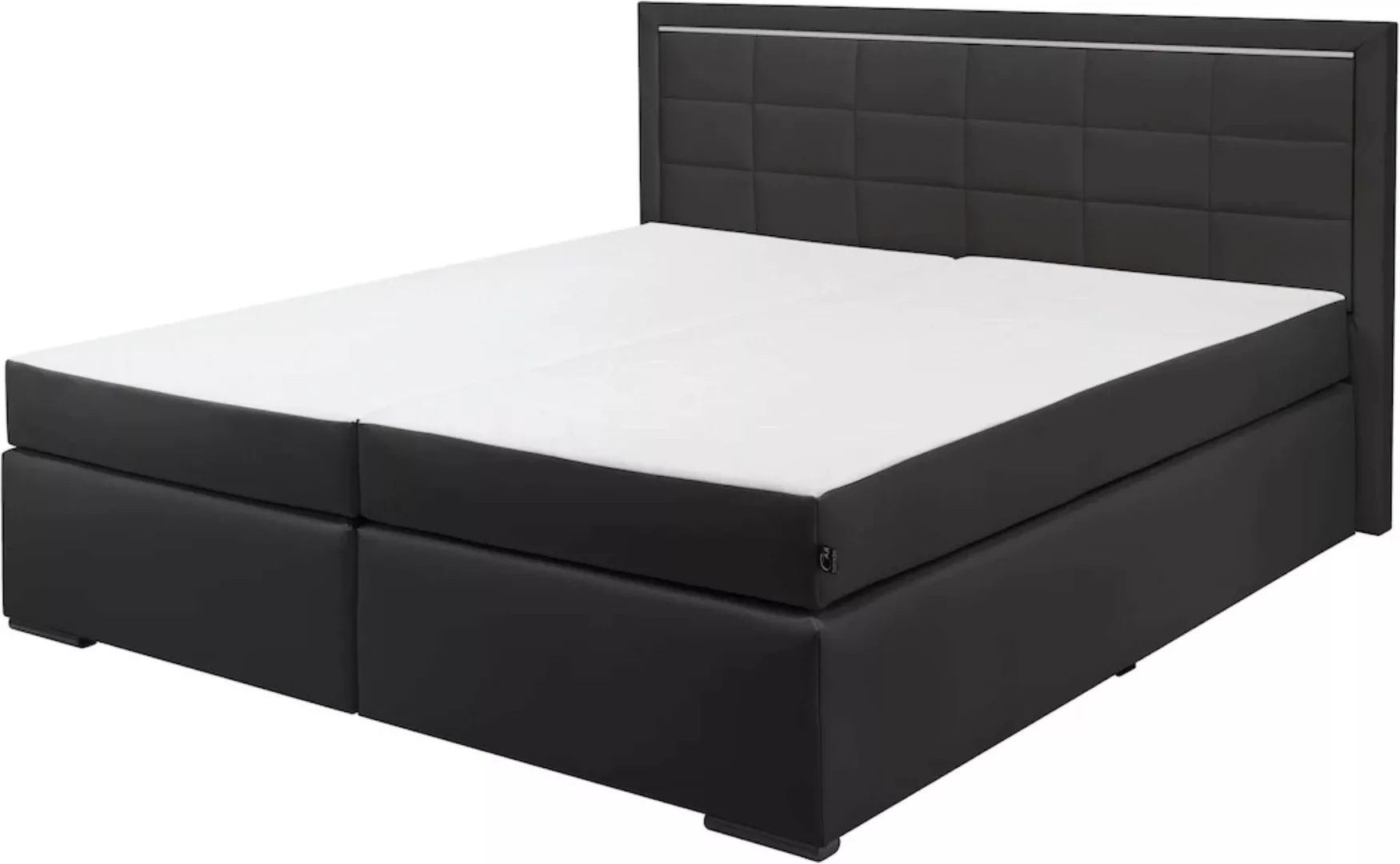 COLLECTION AB Boxspringbett 30 Jahre Jubiläums-Modell Athena, inkl. LED-Lic günstig online kaufen