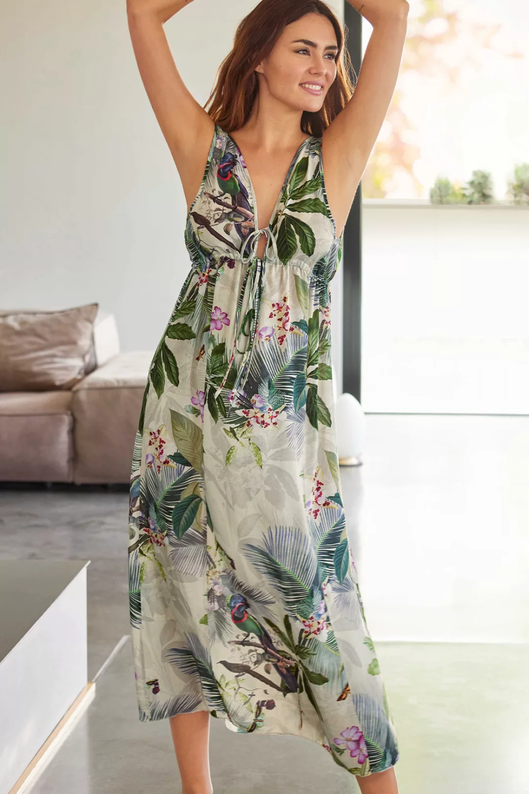 Nina von C Kleid Loungewear Fresh 42 mehrfarbig günstig online kaufen