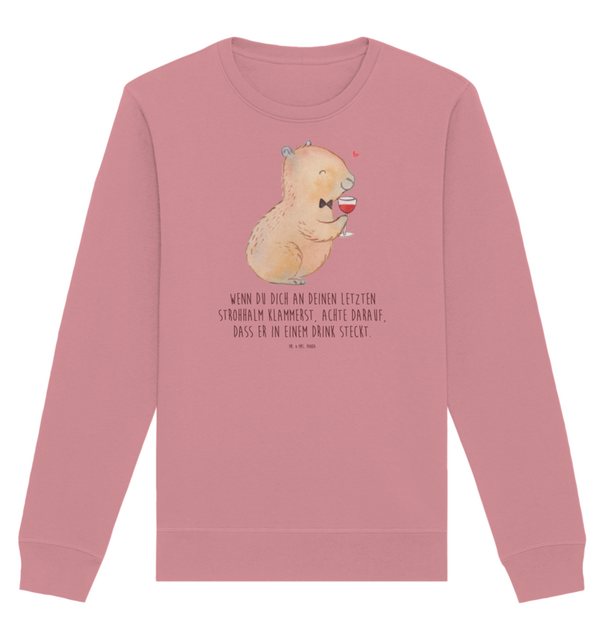 Mr. & Mrs. Panda Longpullover Größe L Capybara Wein - Canyon Pink - Geschen günstig online kaufen