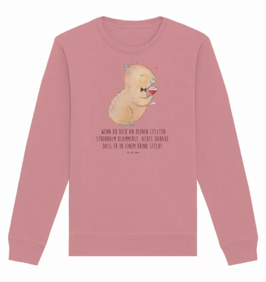 Mr. & Mrs. Panda Longpullover Größe S Capybara Wein - Canyon Pink - Geschen günstig online kaufen