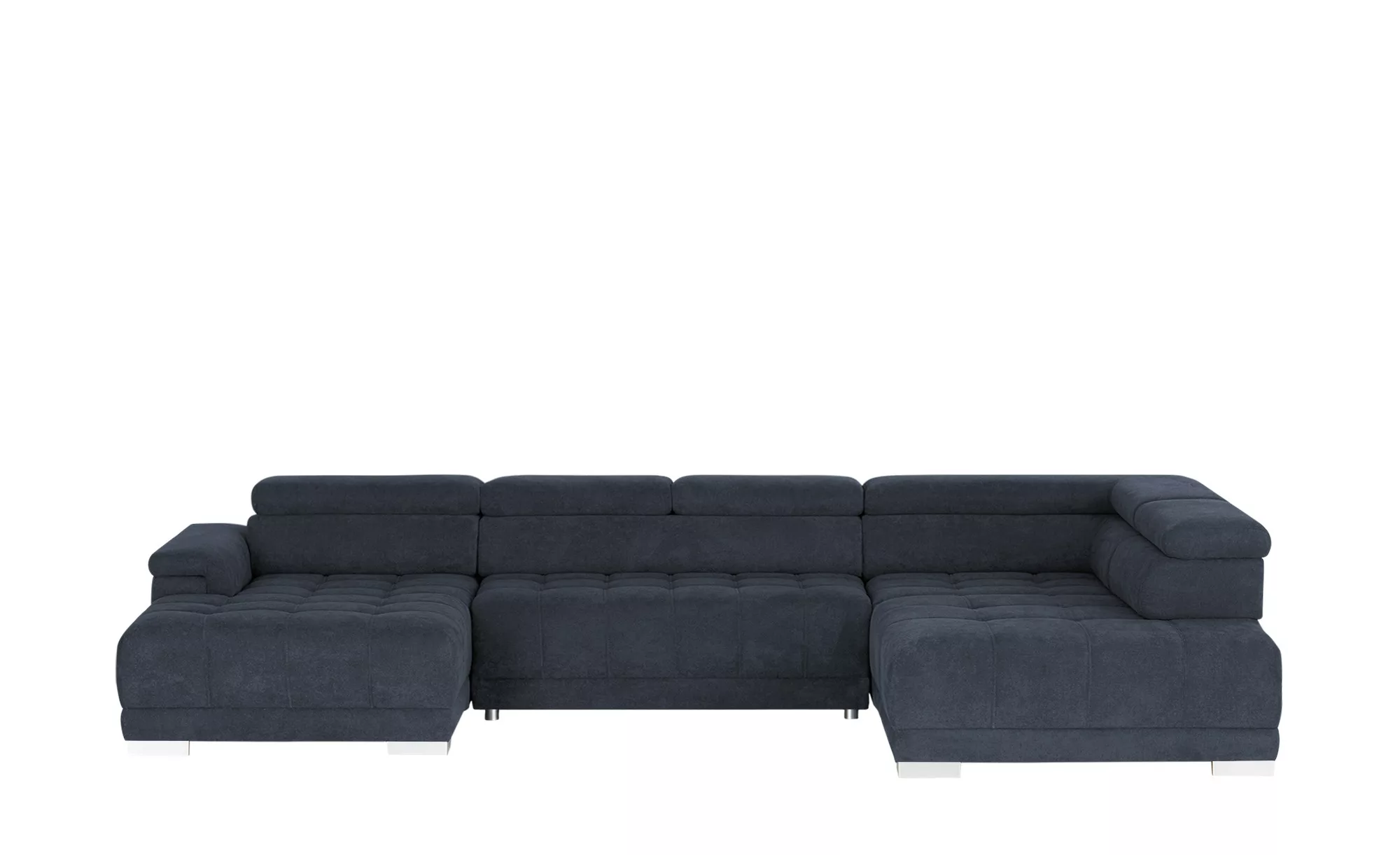 switch Wohnlandschaft  Campo - blau - 78 cm - Polstermöbel > Sofas > Wohnla günstig online kaufen