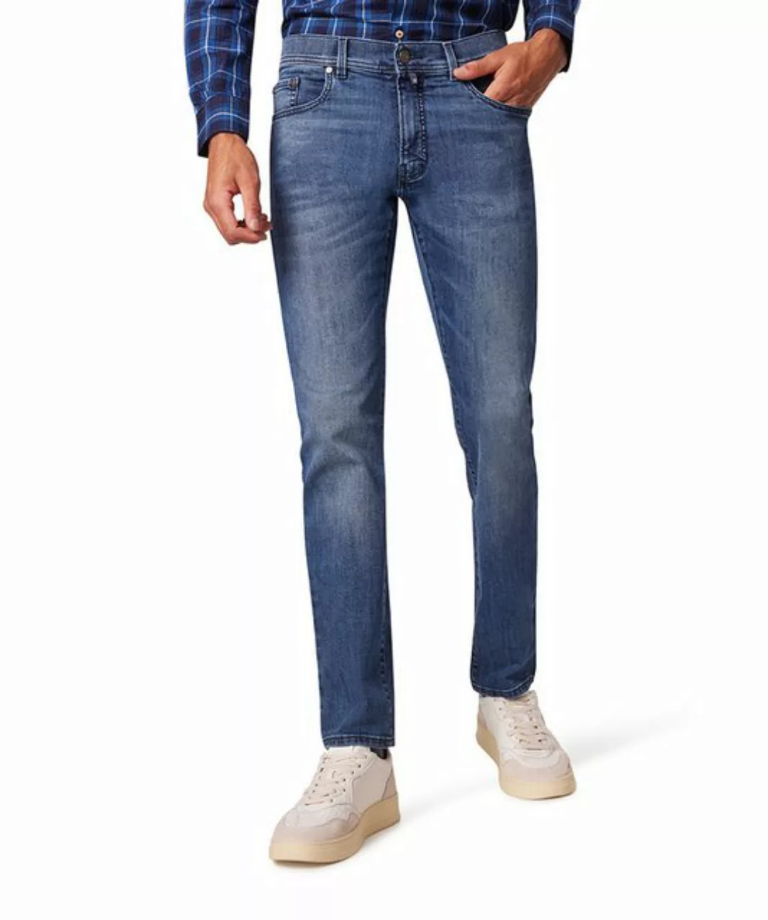 Pierre Cardin 5-Pocket-Jeans PC-Lyon aus Baumwolldenim-Mix mit Stretch günstig online kaufen