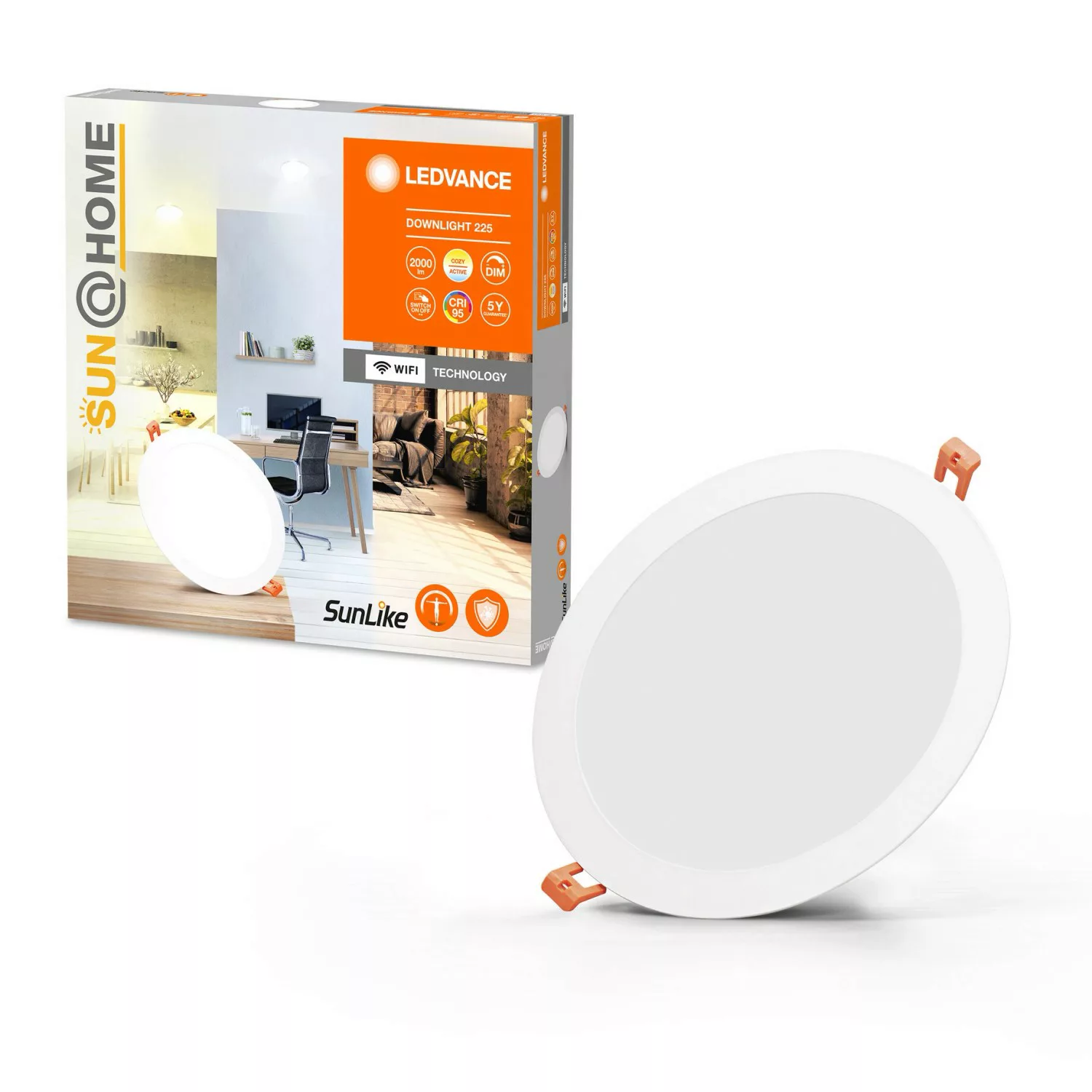 LEDVANCE SUN@Home Downlight Slim Ø 22,5 cm günstig online kaufen