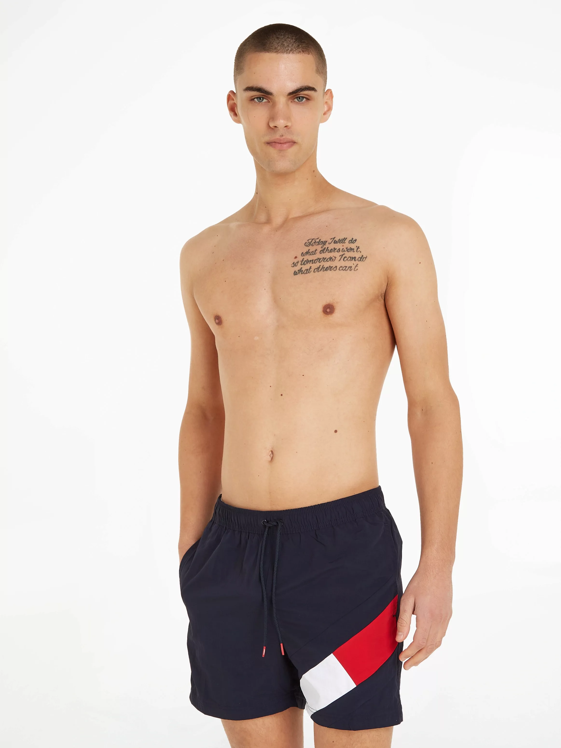 Tommy Hilfiger Swimwear Badeshorts "SF MEDIUM DRAWSTRING", mit Tommy Hilfig günstig online kaufen