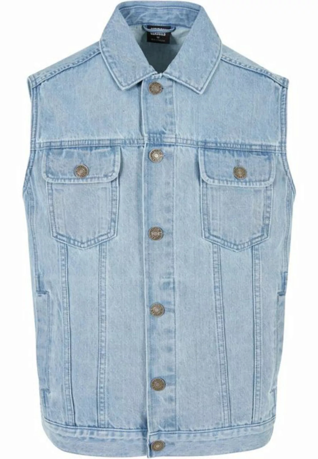 URBAN CLASSICS Jerseyweste Urban Classics Herren Denim Vest günstig online kaufen