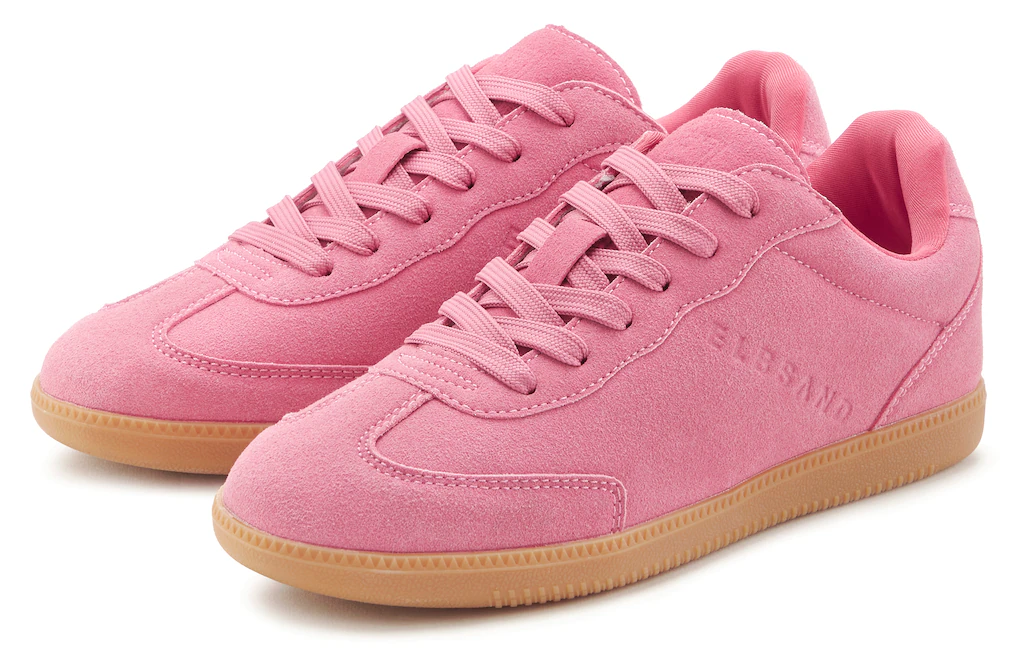 Elbsand Sneaker "Freizeitschuh, Schnürschuh", Retro Sneaker, Lederschuh, Sc günstig online kaufen