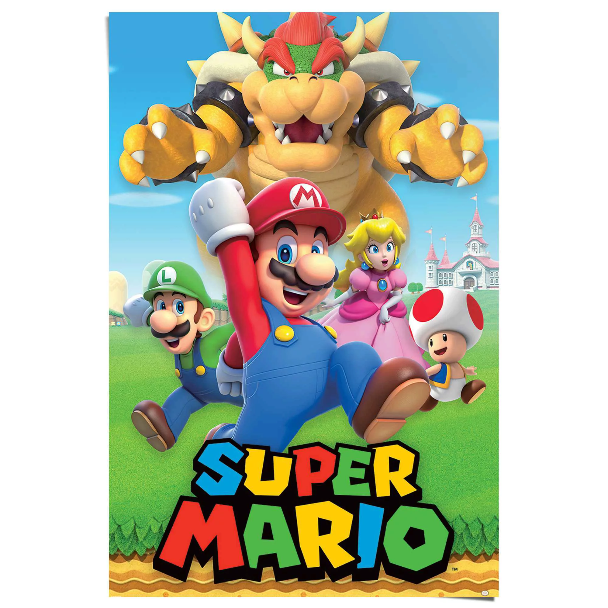 Reinders Poster "Super Mario - Karakter Montage" günstig online kaufen