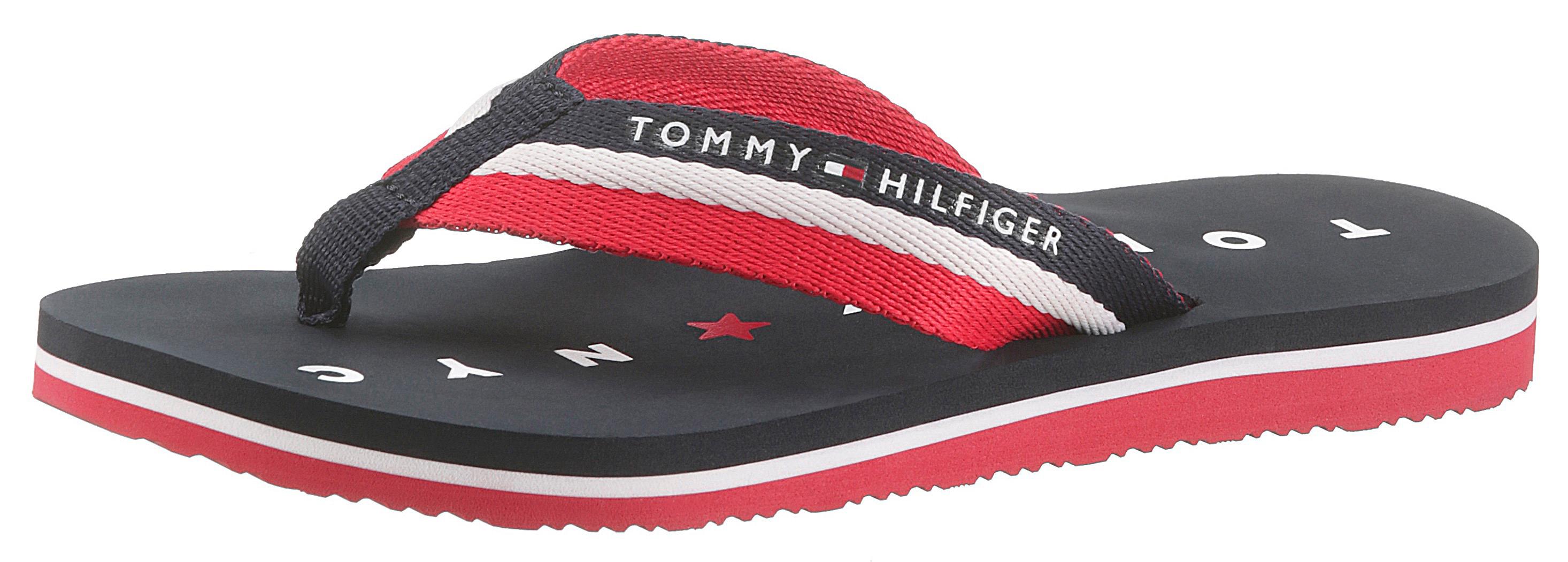 Tommy Hilfiger Webbing Beach Flip-flops EU 39 Midnight günstig online kaufen