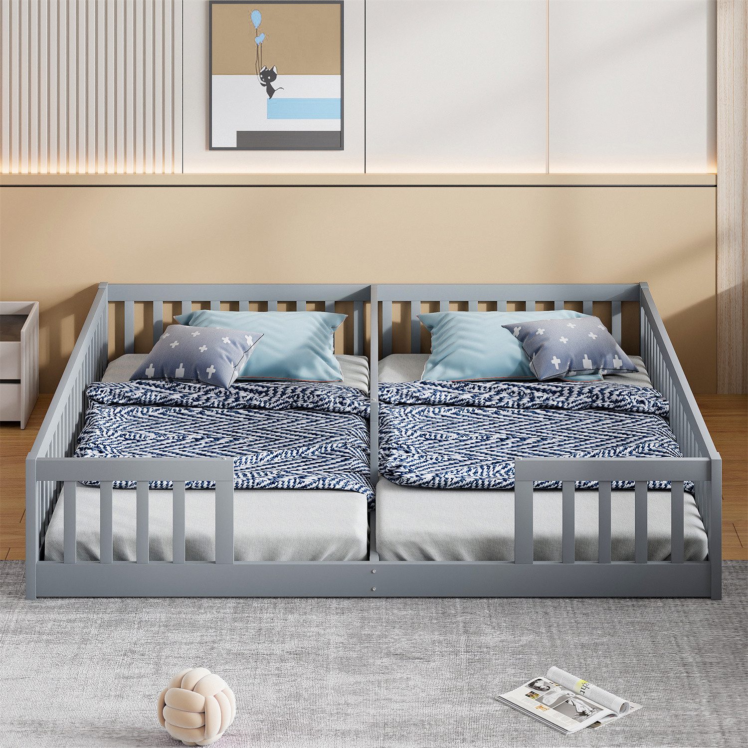 autolock Kinderbett Polsterbett, 90 x 200 günstig online kaufen