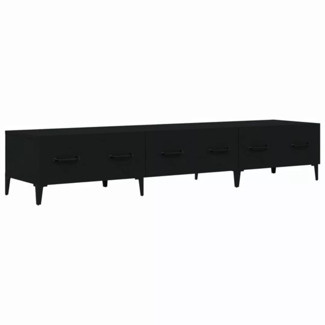 VidaXL TV-Schrank Schwarz 150x34,5x30 cm Holzwerkstoff günstig online kaufen